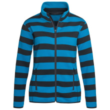 Stedman Polar Fleece Cardigan Striped for her - Topgiving