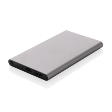 RCS gerecycled plastic/alu 4000 mah powerbank met type C - Topgiving