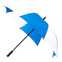 Falcone - Golfparaplu - Automaat - Windproof -  120 cm - Blauw / Wit - Topgiving