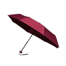 miniMAX - Opvouwbaar - Handopening - Windproof -  100 cm - Bordeaux rood - Topgiving