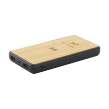 Boru Bamboo RCS Recycled ABS Powerbank Wireless Charger - Topgiving