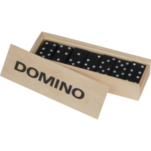 Dominospel in houten box - Topgiving