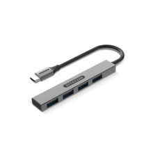 Sitecom CN-5001 USB-C to 4x USB-A Nano hub - Topgiving