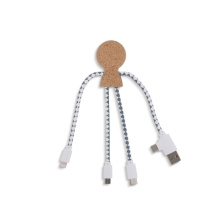 Xoopar Mr. Bio Cork Charging Cable - Topgiving