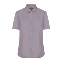 Ladies' Shirt Shortsleeve Poplin - Topgiving