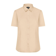 Ladies' Shirt Shortsleeve Poplin - Topgiving