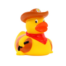 Squeaky duck cowboy - Topgiving