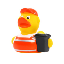 Squeaky duck garbage man - Topgiving