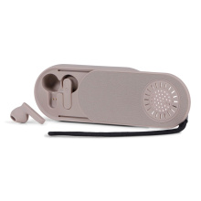 BRAINZ 2-in-1 Earbuds & Speaker Taupe - Topgiving