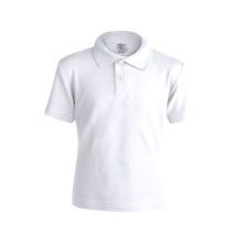 Kinder wit polo shirt keya - Topgiving
