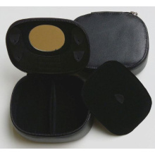 Juwelendoosje zwart nappa rundleder - Topgiving