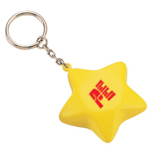 Anti-stress star sleutelhanger - Topgiving