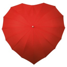 Hartvormige paraplu's - Topgiving