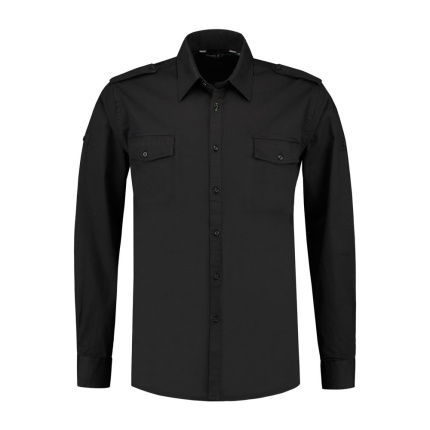 L&S Shirt Twill LS for him - Topgiving