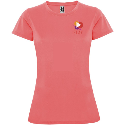 Montecarlo sportshirt met korte mouwen voor dames - Topgiving