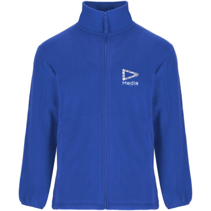 Artic fleece herenjack met volledige rits - Topgiving