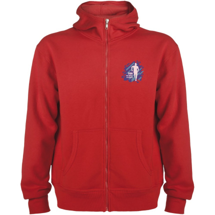 Montblanc unisex hoodie met volledige rits - Topgiving