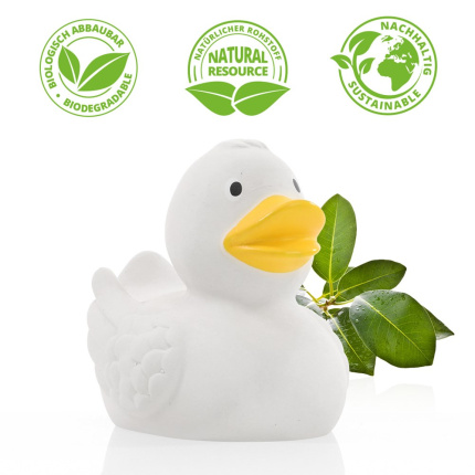 Natural rubber duck, classic - Topgiving