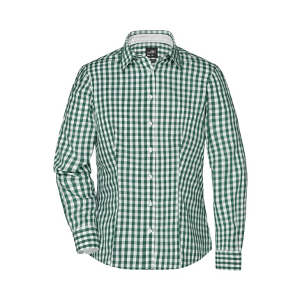 Ladies' Checked Blouse - Topgiving