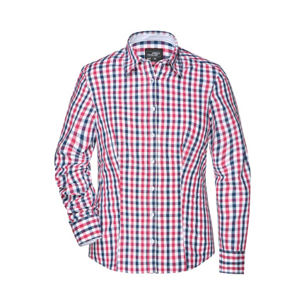 Ladies' Checked Blouse - Topgiving