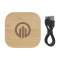 Bamboo 5W Wireless Charger draadloze oplader - Topgiving