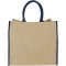 Harry jute draagtas met gekleurde accenten 25L - Topgiving