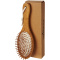 Cyril massage- en haarborstel van bamboe - Topgiving