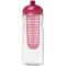 H2O Active® Base 650 ml bidon en infuser met koepeldeksel - Topgiving