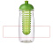 H2O Active® Pulse 600 ml bidon en infuser met koepeldeksel - Topgiving