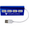 Aluminium USB hub Leo - Topgiving