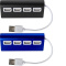 Aluminium USB hub Leo - Topgiving