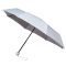 miniMAX - Opvouwbaar - Handopening - Windproof -  100 cm - Zwart / Zilver - Topgiving