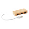 Usb hub bamboe 3 poorten - Topgiving