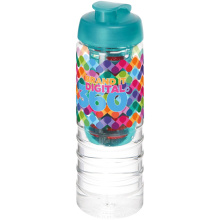 H2O Active® Treble 750 ml drinkfles en infuser met kanteldeksel - Topgiving