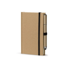 Notitieboek karton A6 + balpen stylus - Topgiving