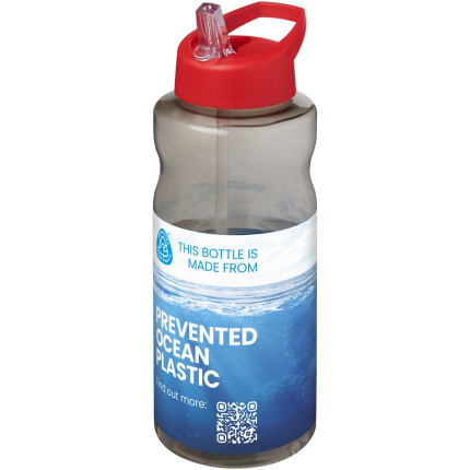 H2O Active® Eco Big Base 1 l drinkfles met tuitdeksel - Topgiving