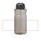 H2O Active® Eco Big Base 1 l drinkfles met tuitdeksel - Topgiving